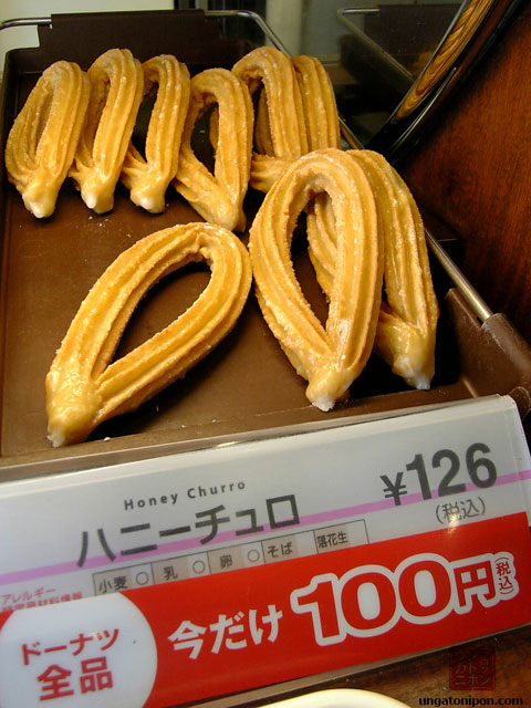 Churros en Japón