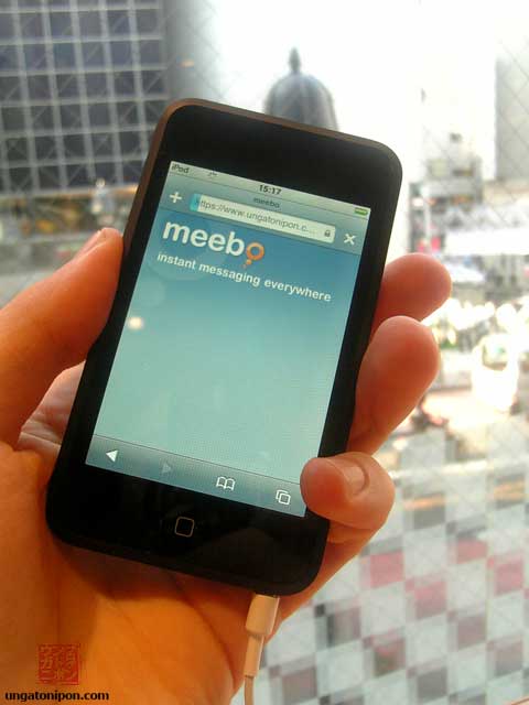 Meebo en el iPod Touch