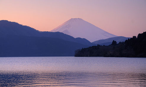 Mt. Fuji en el Ashinoko