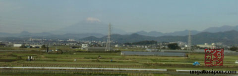 Mt. Fuji desde el Shinkansen
