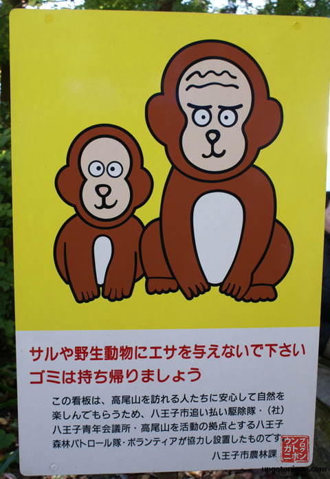 Monos en Takao san