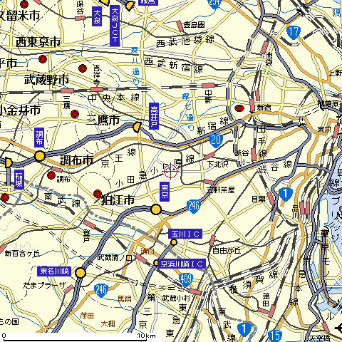 Mapa de Kyoudo