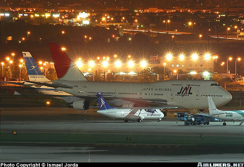 JAL en Barajas