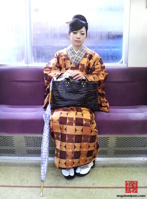 iPod + Kimono en Japón