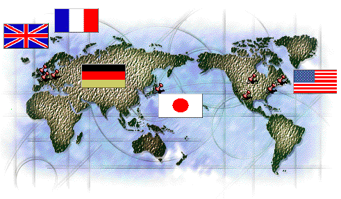 Mapa Mundial Japonés