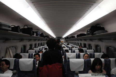 Shinkansen por dentro