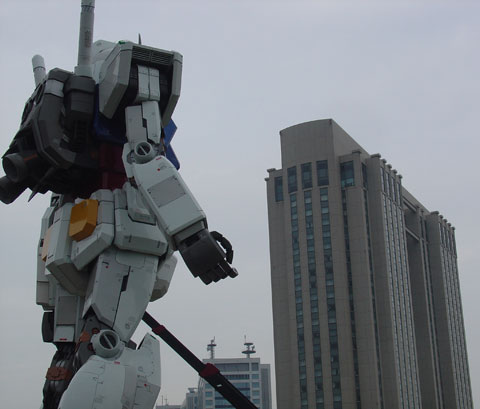 Gundam en Odaiba