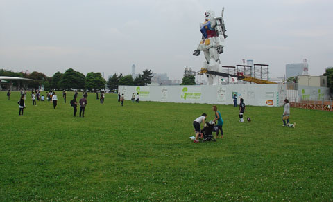 Gundam en Odaiba