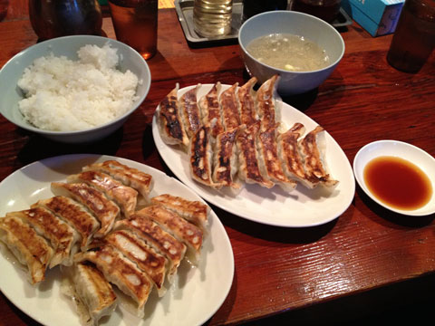 Gyozas de hoy