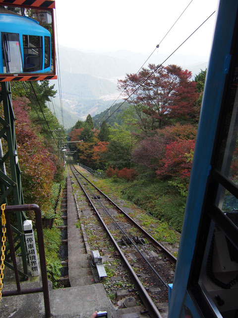 Funicular al monte Mitake
