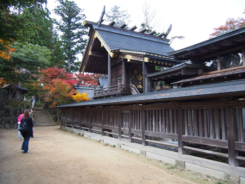 Templo en el Monte Mitake