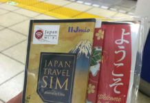 Sim prepago de datos IIJimio en Japón