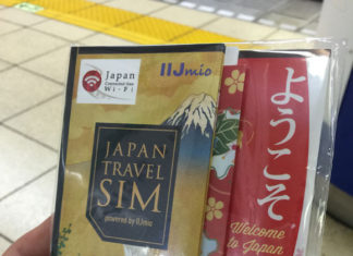 Sim prepago de datos IIJimio en Japón