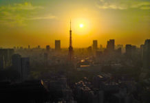 Foto de Tokio desde el World Trade Center de Hamamatsucho, hecha con un iPhone 4S