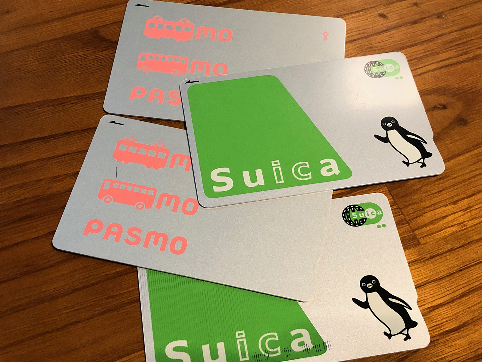 Tarjetas contactless prepago Suica y Pasmo