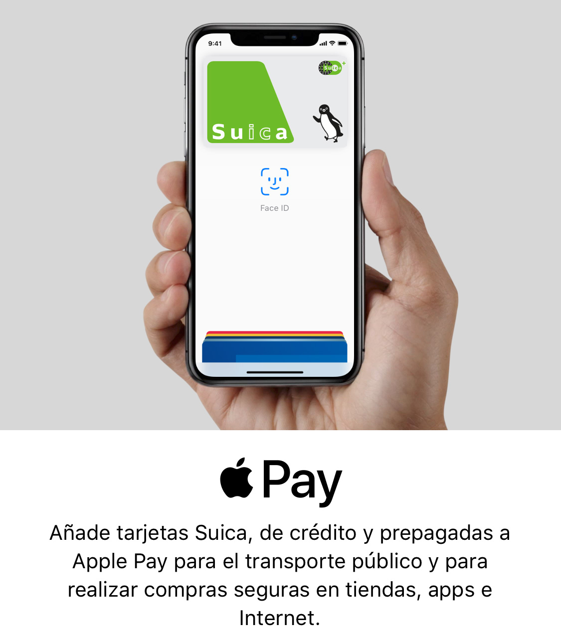 Añadiendo una tarjeta Suica al iPhone