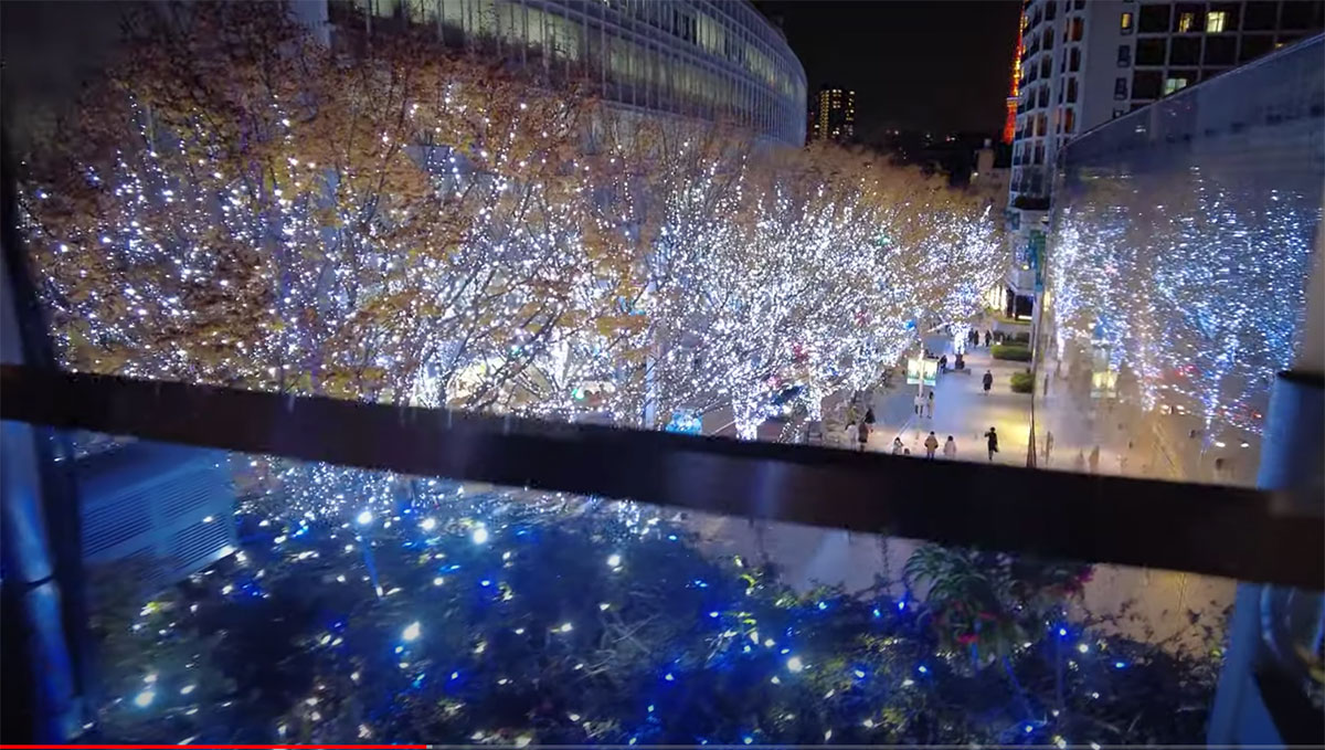 Iluminación navideña de Roppongi Hills