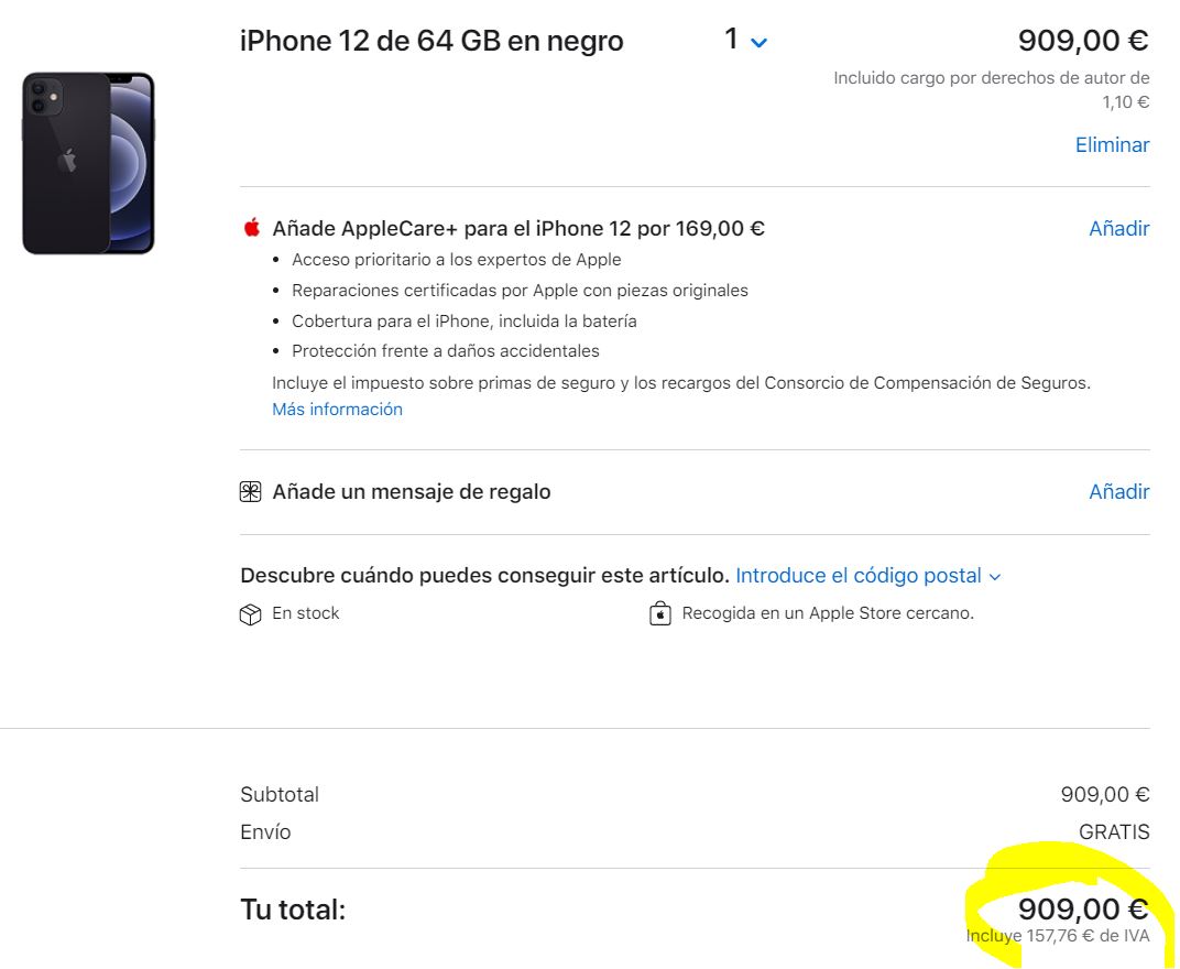 iPhone en España