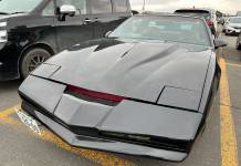 KITT (Knight Industries Two Thousand) que encontré en Kitami, Hokkaido, Japón