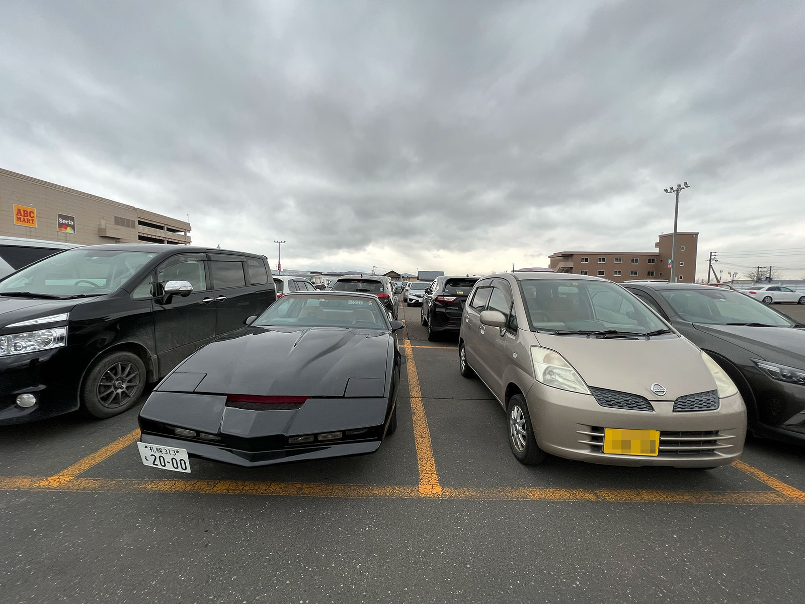 KITT (Knight Industries Two Thousand) que encontré en Kitami, Hokkaido, Japón