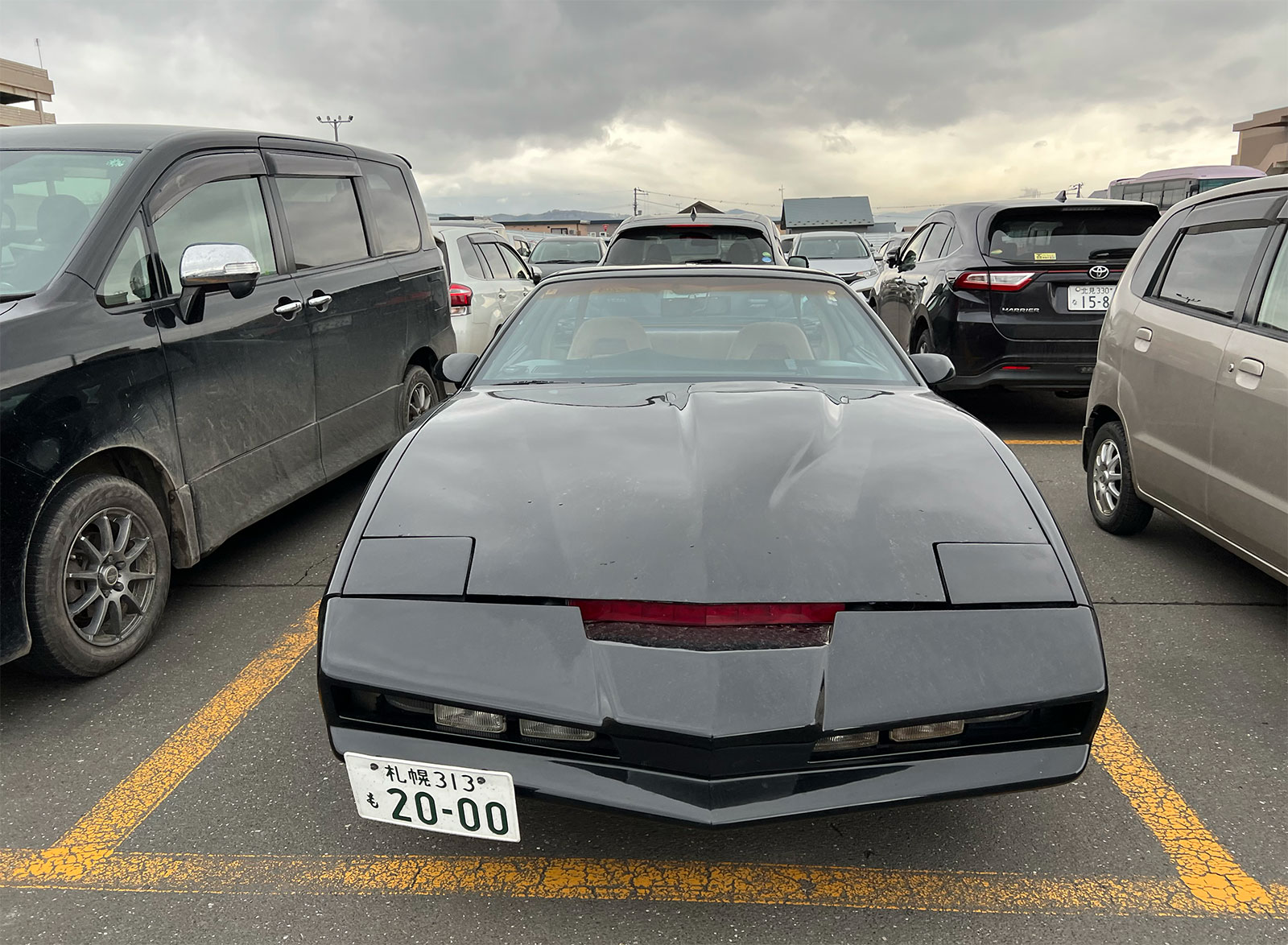 KITT (Knight Industries Two Thousand) que encontré en Kitami, Hokkaido, Japón