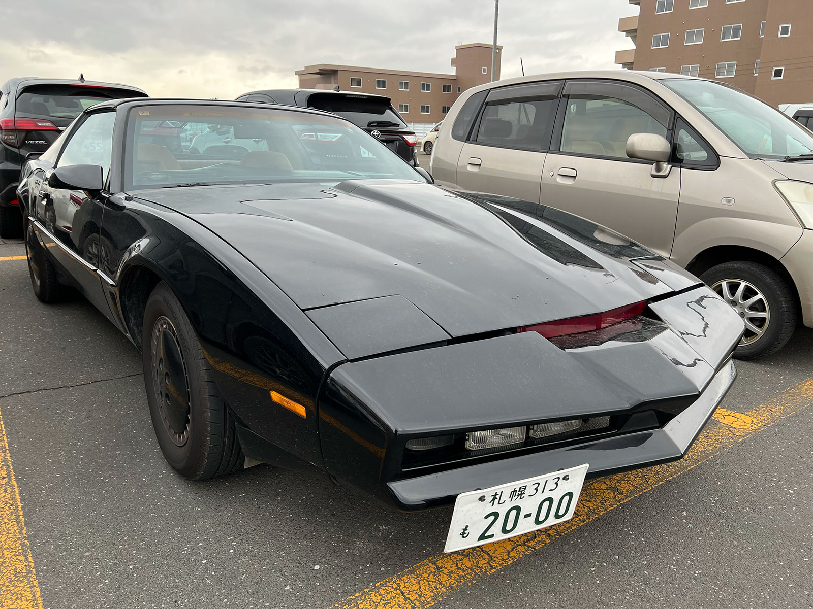 KITT (Knight Industries Two Thousand) que encontré en Kitami, Hokkaido, Japón