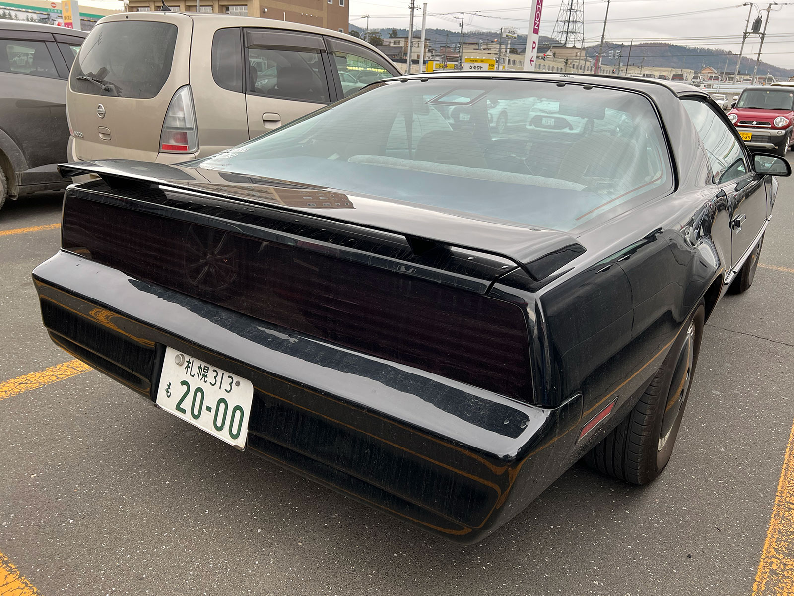 KITT (Knight Industries Two Thousand) que encontré en Kitami, Hokkaido, Japón