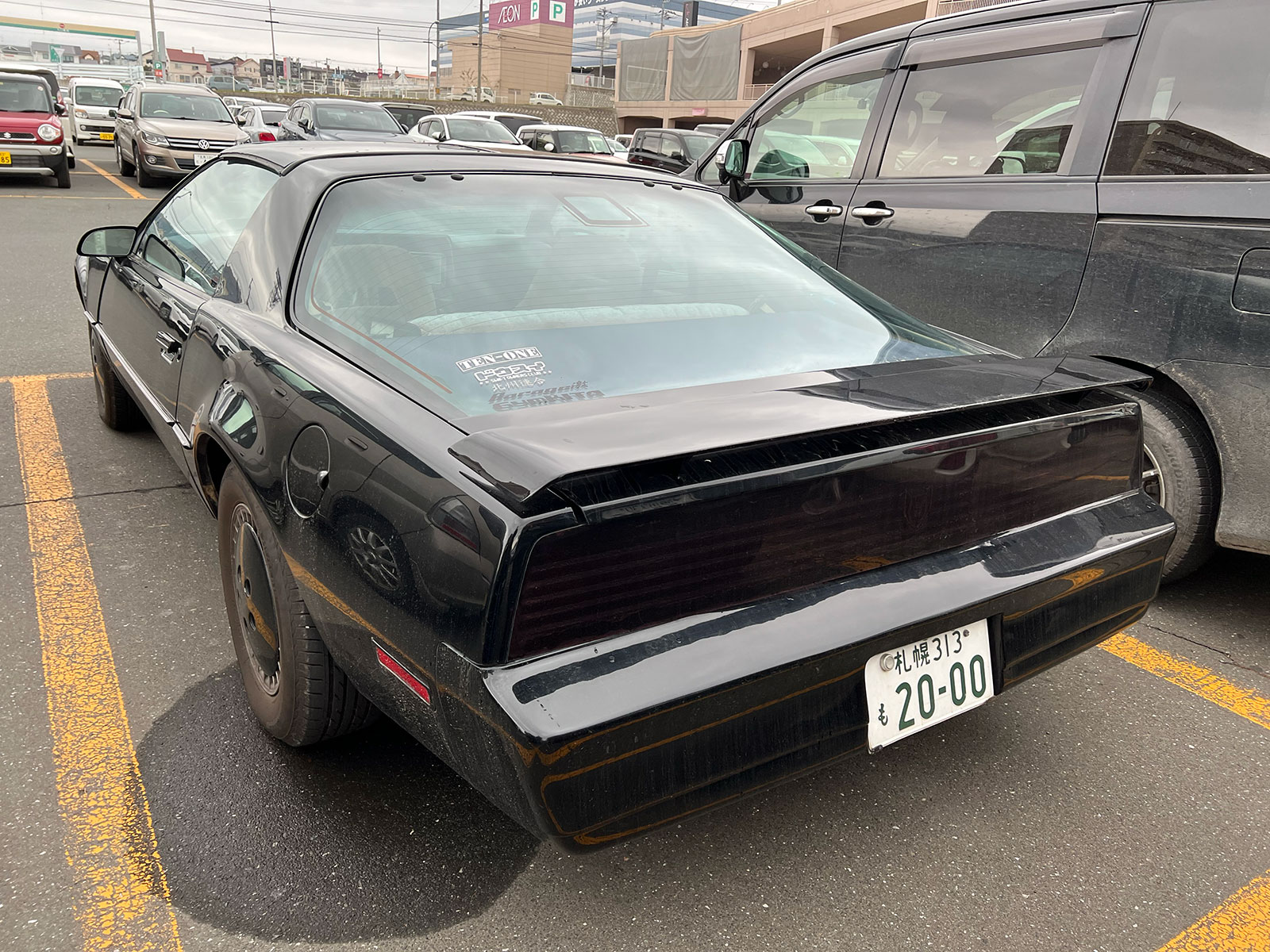 KITT (Knight Industries Two Thousand) que encontré en Kitami, Hokkaido, Japón